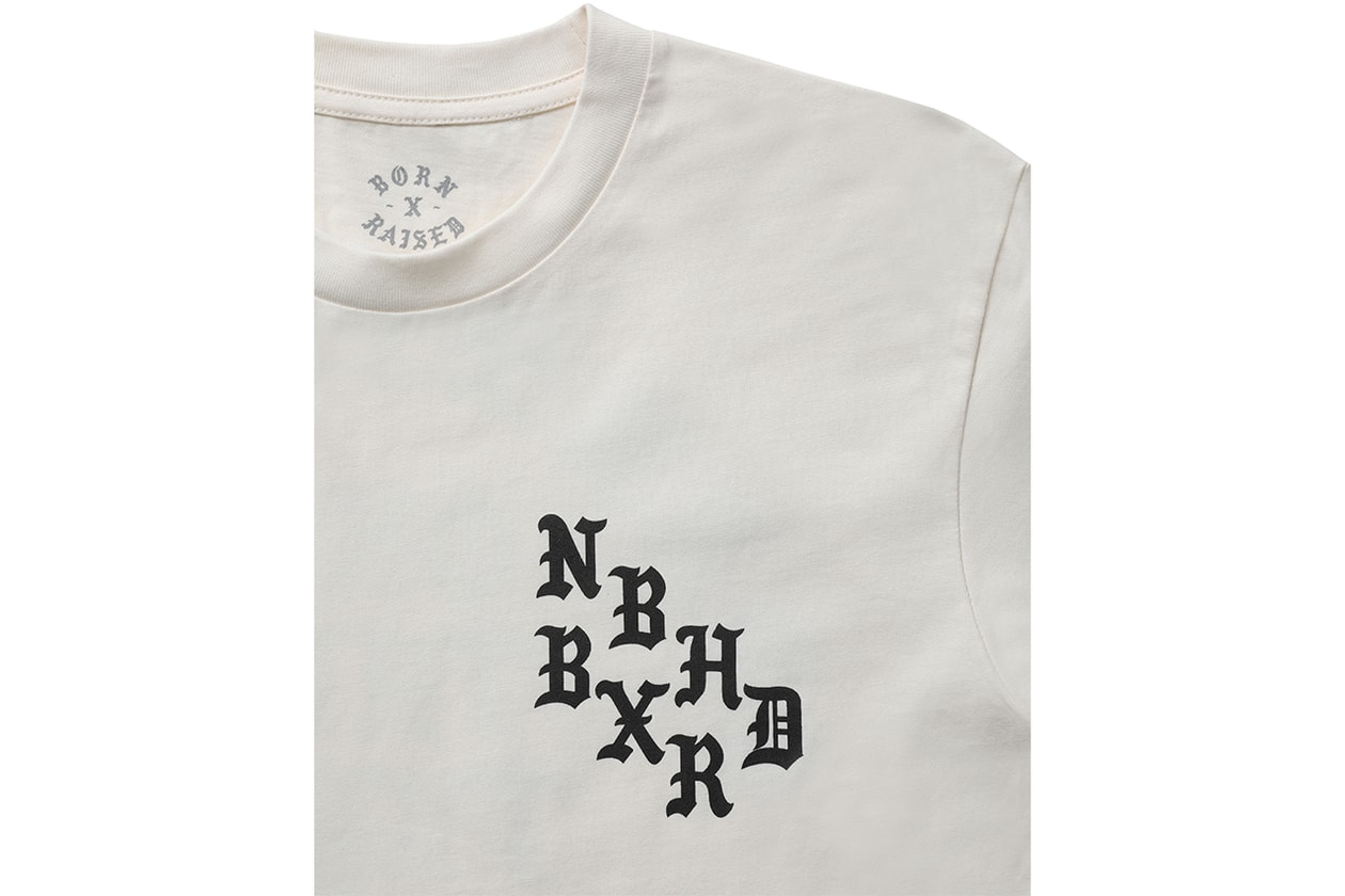 ネイバーフッド x ボーン アンド レイズドによる初コラボコレクションがローンチ NEIGHBORHOOD  Born X Raised 2025SS release info