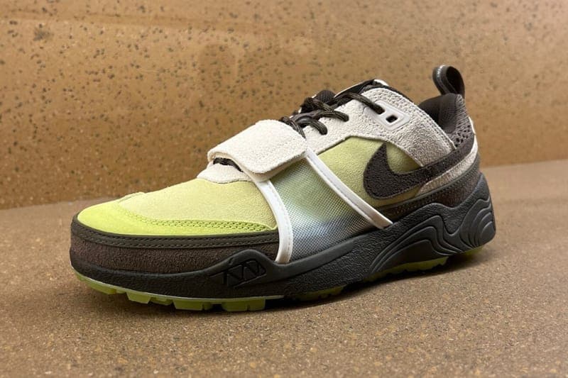 トラヴィス・スコット x ナイキ ズーム フィールド ジャックスに新色 “ライムライト” がスタンバイ Travis Scott Nike Zoom Field Jaxx Limelight HQ3072-300 release date info store list buying guide photos price