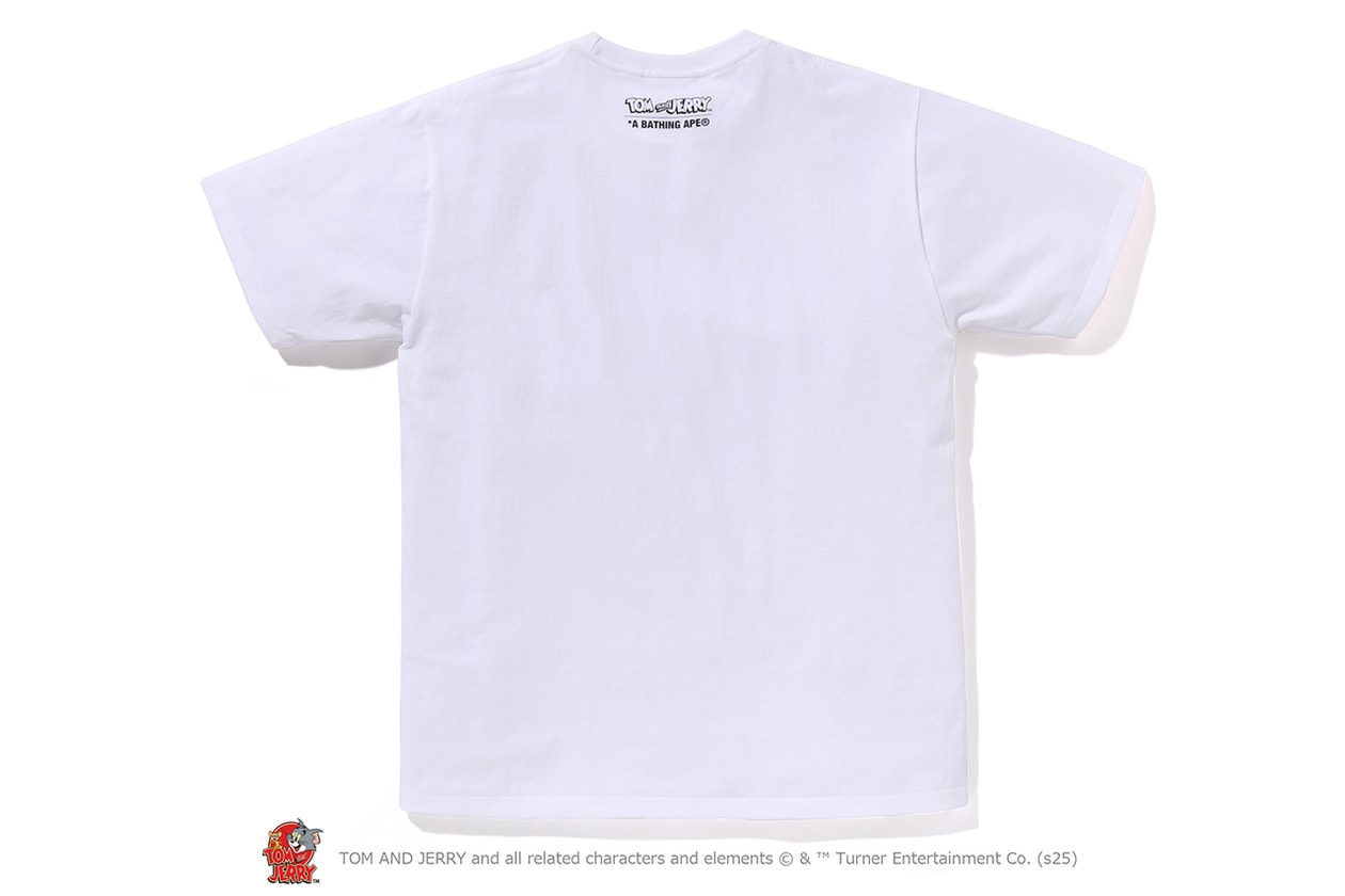 A BATHING APE® が『トムとジェリー』誕生85周年を記念したコラボレートコレクションをリリース A BATHING APE® Tom and Jerry collection release info NICI