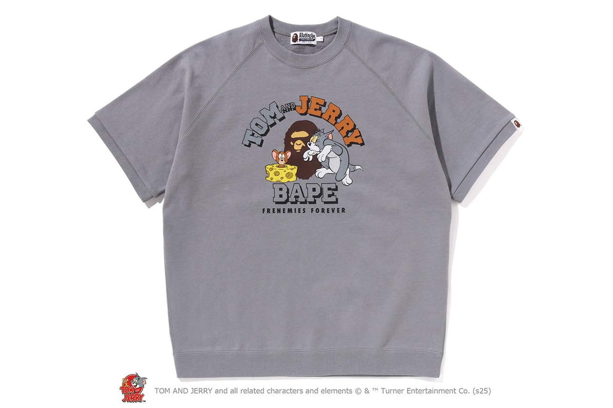 A BATHING APE® が『トムとジェリー』誕生85周年を記念したコラボレートコレクションをリリース A BATHING APE® Tom and Jerry collection release info NICI