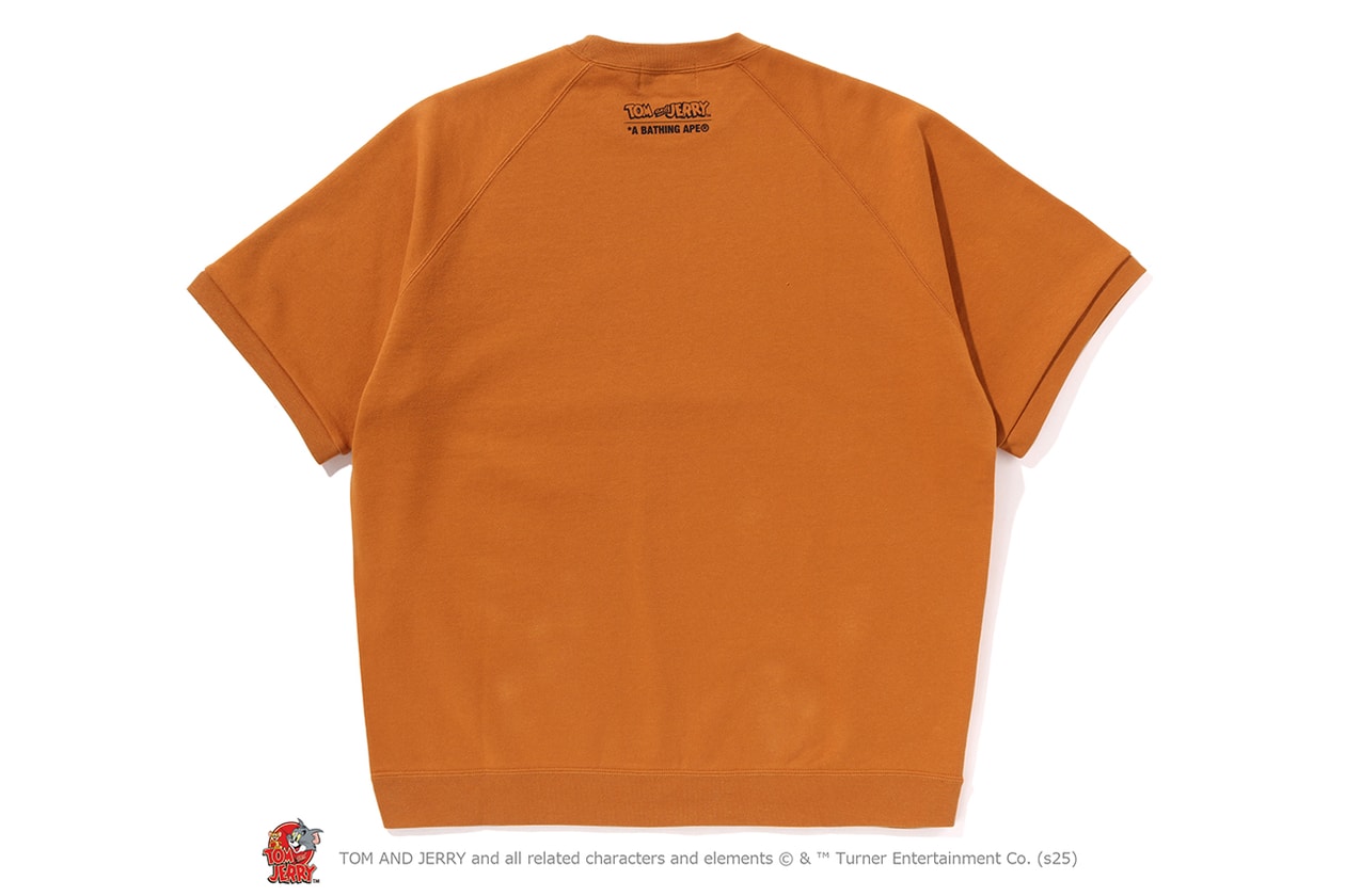 A BATHING APE® が『トムとジェリー』誕生85周年を記念したコラボレートコレクションをリリース A BATHING APE® Tom and Jerry collection release info NICI