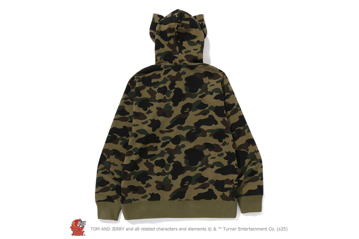 A BATHING APE® が『トムとジェリー』誕生85周年を記念したコラボレートコレクションをリリース A BATHING APE® Tom and Jerry collection release info NICI