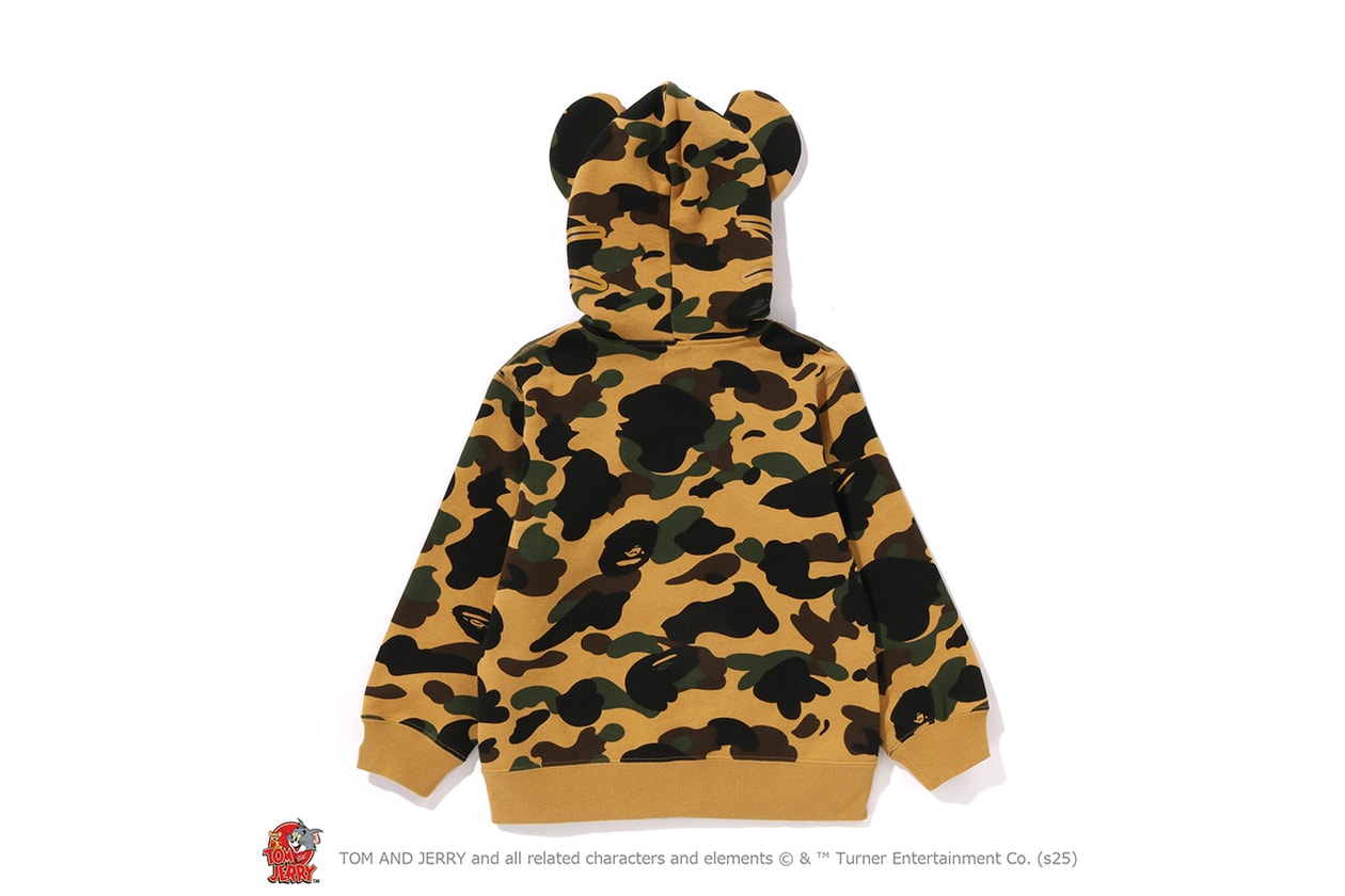 A BATHING APE® が『トムとジェリー』誕生85周年を記念したコラボレートコレクションをリリース A BATHING APE® Tom and Jerry collection release info NICI