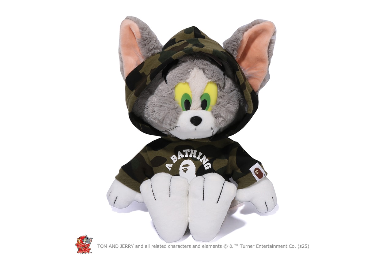A BATHING APE® が『トムとジェリー』誕生85周年を記念したコラボレートコレクションをリリース A BATHING APE® Tom and Jerry collection release info NICI