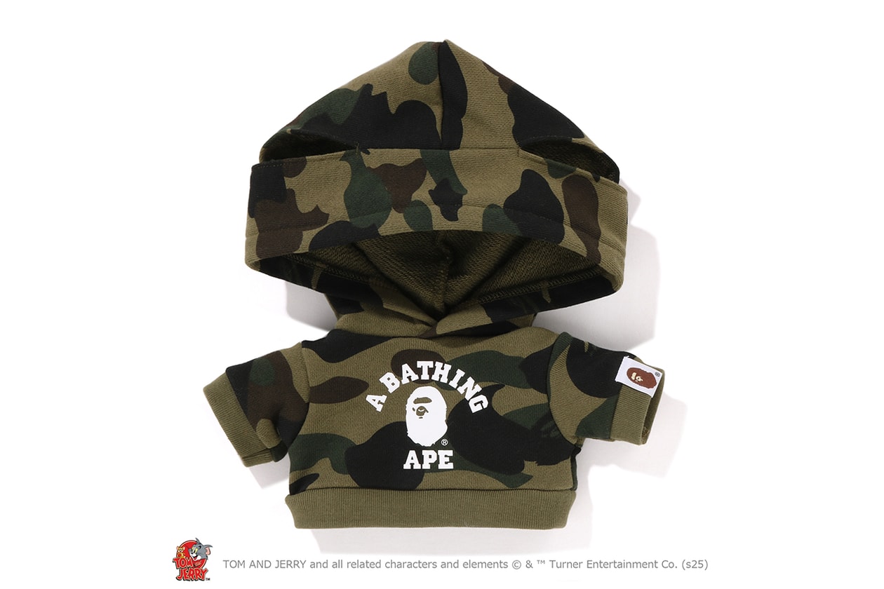 A BATHING APE® が『トムとジェリー』誕生85周年を記念したコラボレートコレクションをリリース A BATHING APE® Tom and Jerry collection release info NICI