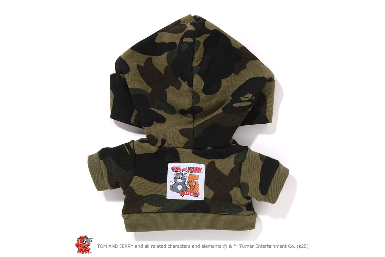 A BATHING APE® が『トムとジェリー』誕生85周年を記念したコラボレートコレクションをリリース A BATHING APE® Tom and Jerry collection release info NICI