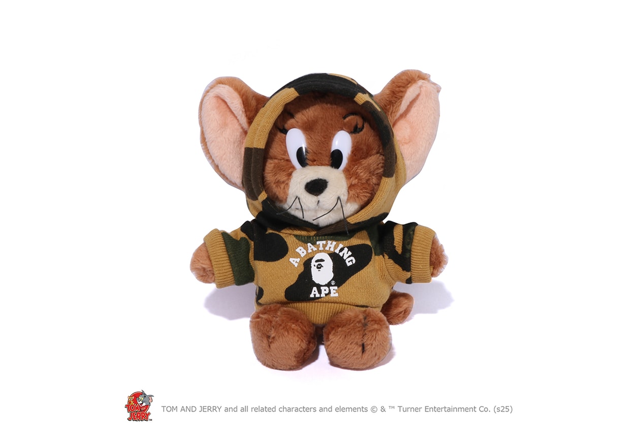 A BATHING APE® が『トムとジェリー』誕生85周年を記念したコラボレートコレクションをリリース A BATHING APE® Tom and Jerry collection release info NICI