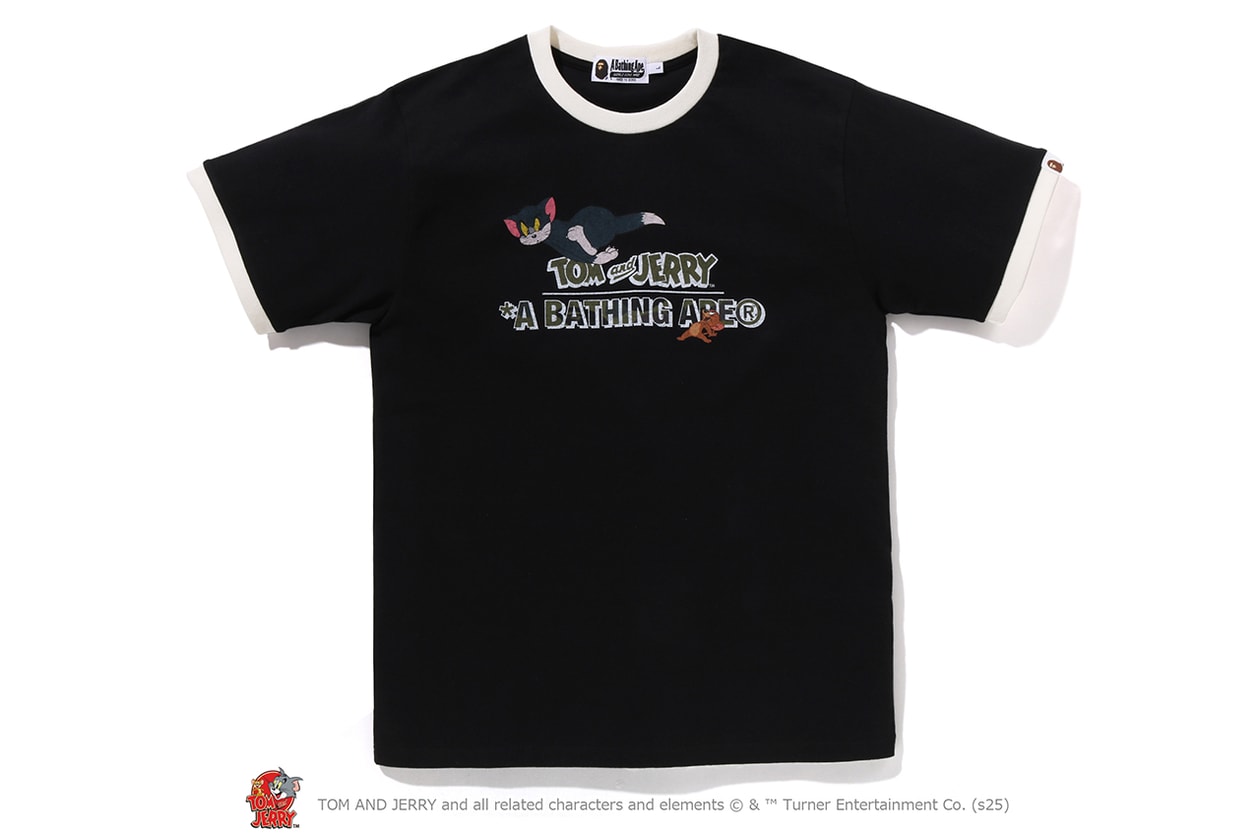 A BATHING APE® が『トムとジェリー』誕生85周年を記念したコラボレートコレクションをリリース A BATHING APE® Tom and Jerry collection release info NICI