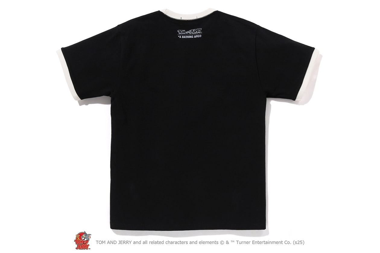 A BATHING APE® が『トムとジェリー』誕生85周年を記念したコラボレートコレクションをリリース A BATHING APE® Tom and Jerry collection release info NICI