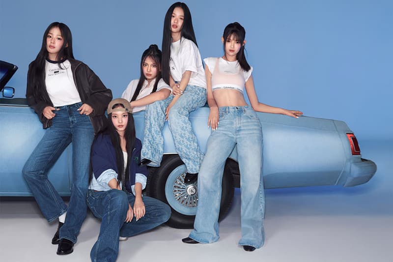 カルバン クラインが2025年春の新キャンペーンを発表 calvin klein 2025 spring collection campaign minji hanni danielle haerin hyein news