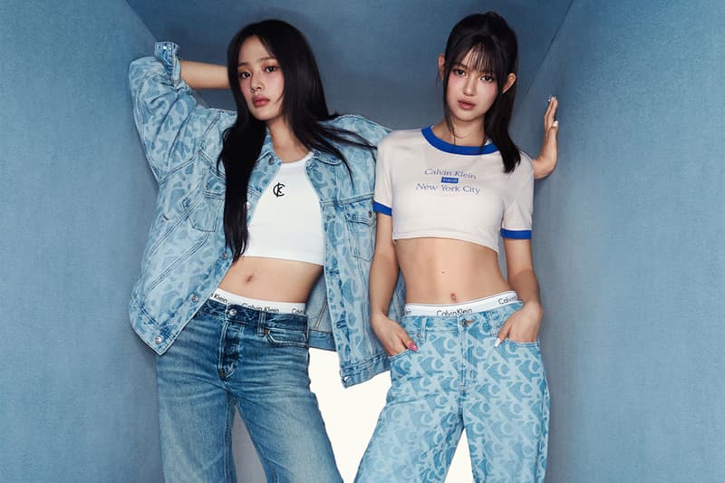 カルバン クラインが2025年春の新キャンペーンを発表 calvin klein 2025 spring collection campaign minji hanni danielle haerin hyein news