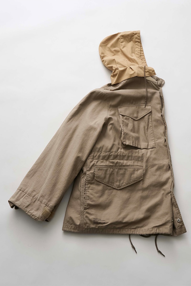 フレッシュサービスからモダナイズなミリタリーアイテムを発売 freshservice military item release info
