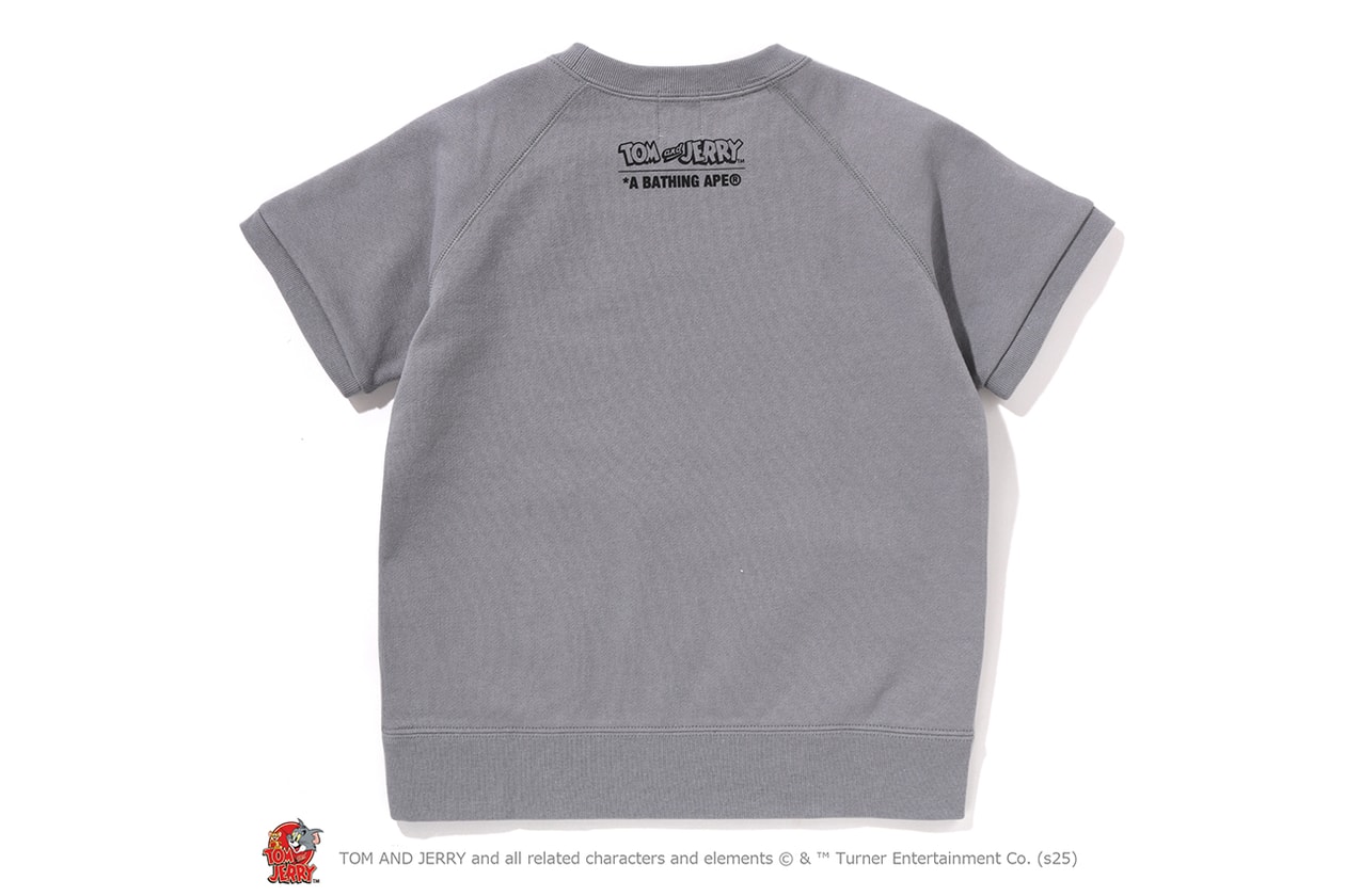 A BATHING APE® が『トムとジェリー』誕生85周年を記念したコラボレートコレクションをリリース A BATHING APE® Tom and Jerry collection release info NICI