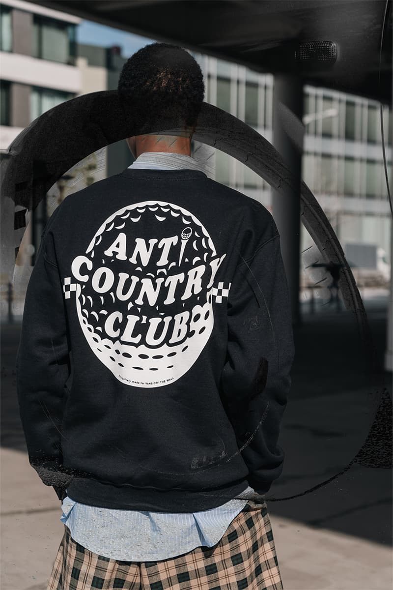 ヴァンズがアンタイカントリークラブトーキョーと初のコラボレーション vans anti country club tokyo collaboration release info