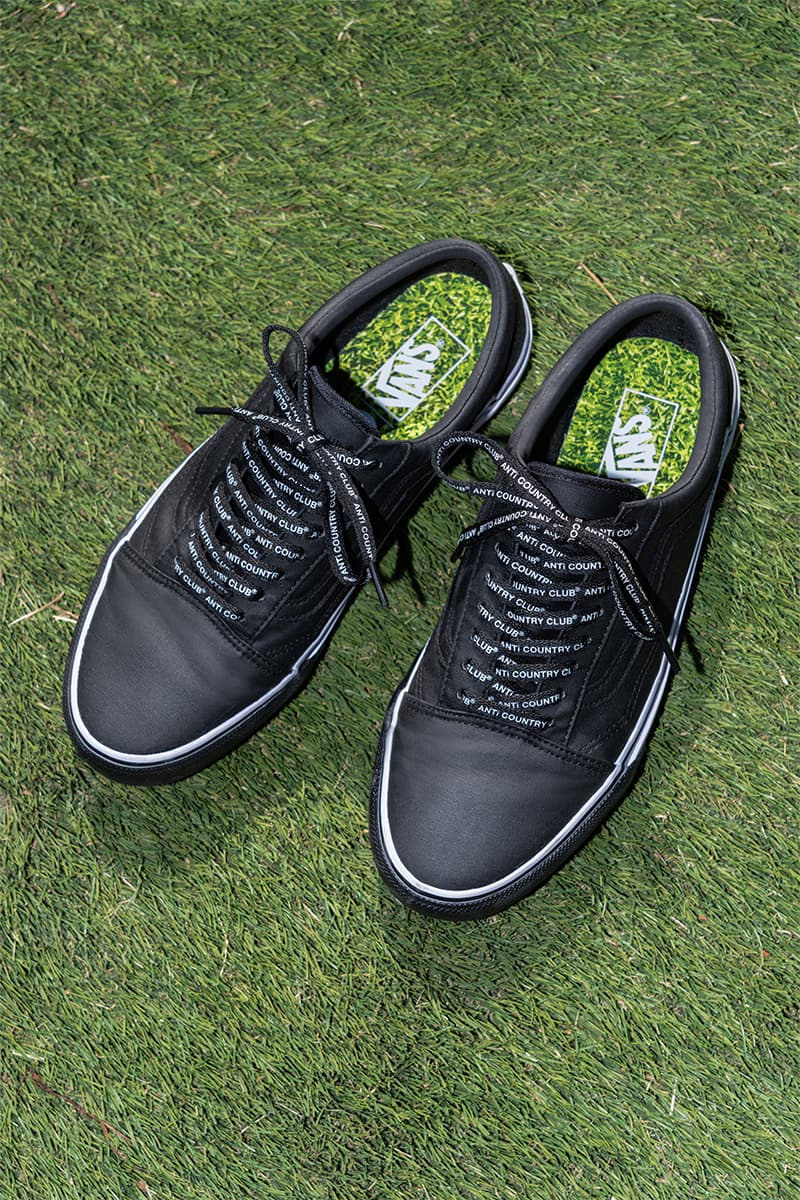 ヴァンズがアンタイカントリークラブトーキョーと初のコラボレーション vans anti country club tokyo collaboration release info