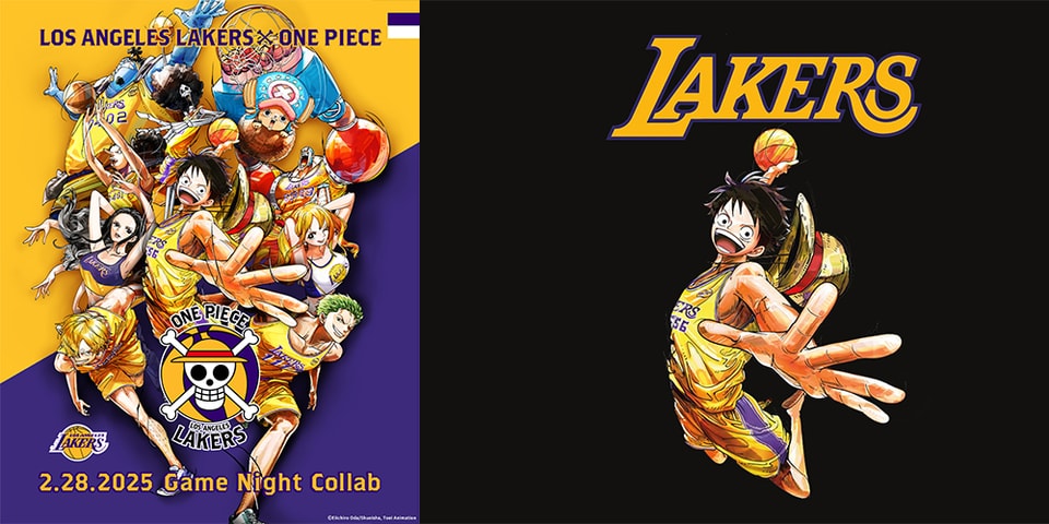 NBA ロサンゼルス・レイカーズと『ワンピース』のコラボが実現 