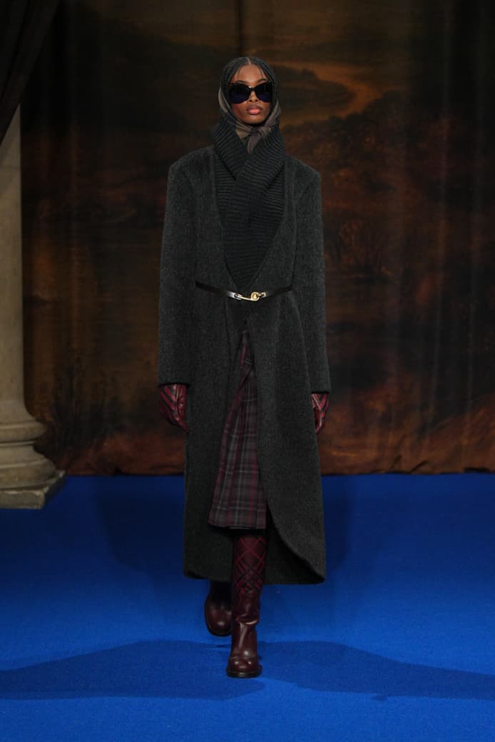 バーバリー 2025年秋冬コレクション burberry 2025 autum winter runway collection