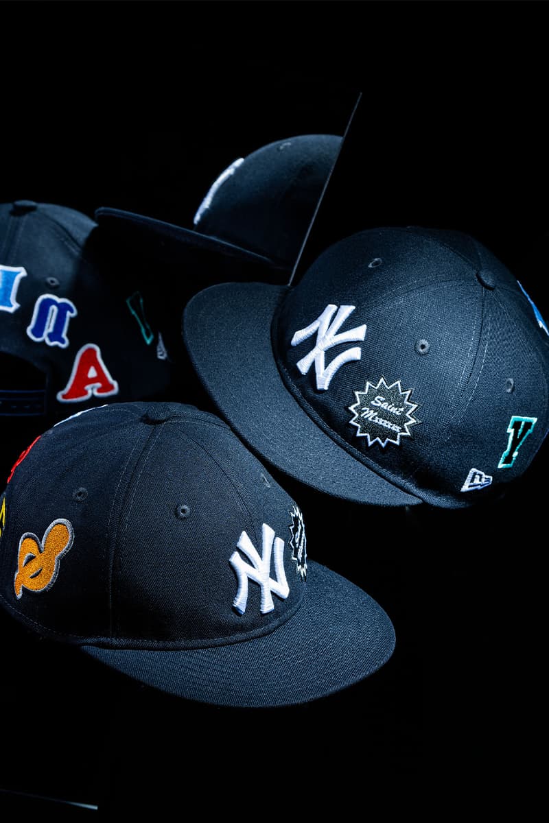 セイントマイケルxニューエラよりコラボレーションキャップを発売 saint mxxxxxx new era mlb collaboration cap release info