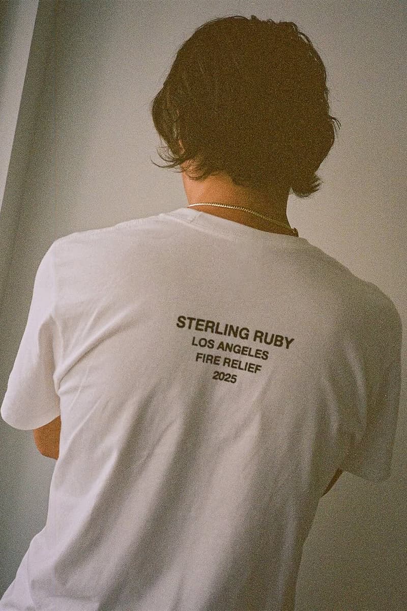 シュプリームが米ロサンゼルス山火事被災者支援のためのチャリティーTシャツを発売 supreme LA fire relief raises money charity