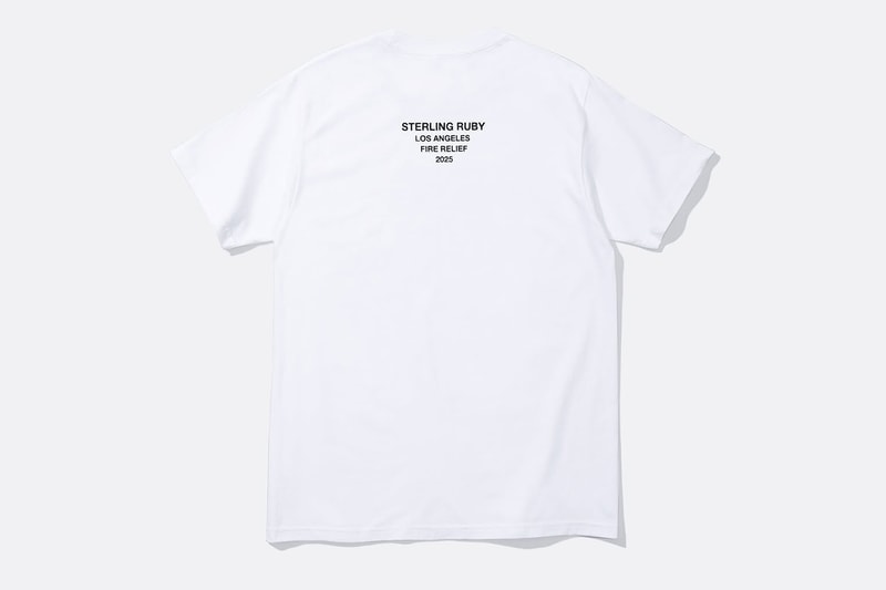 シュプリームが米ロサンゼルス山火事被災者支援のためのチャリティーTシャツを発売 supreme LA fire relief raises money charity 