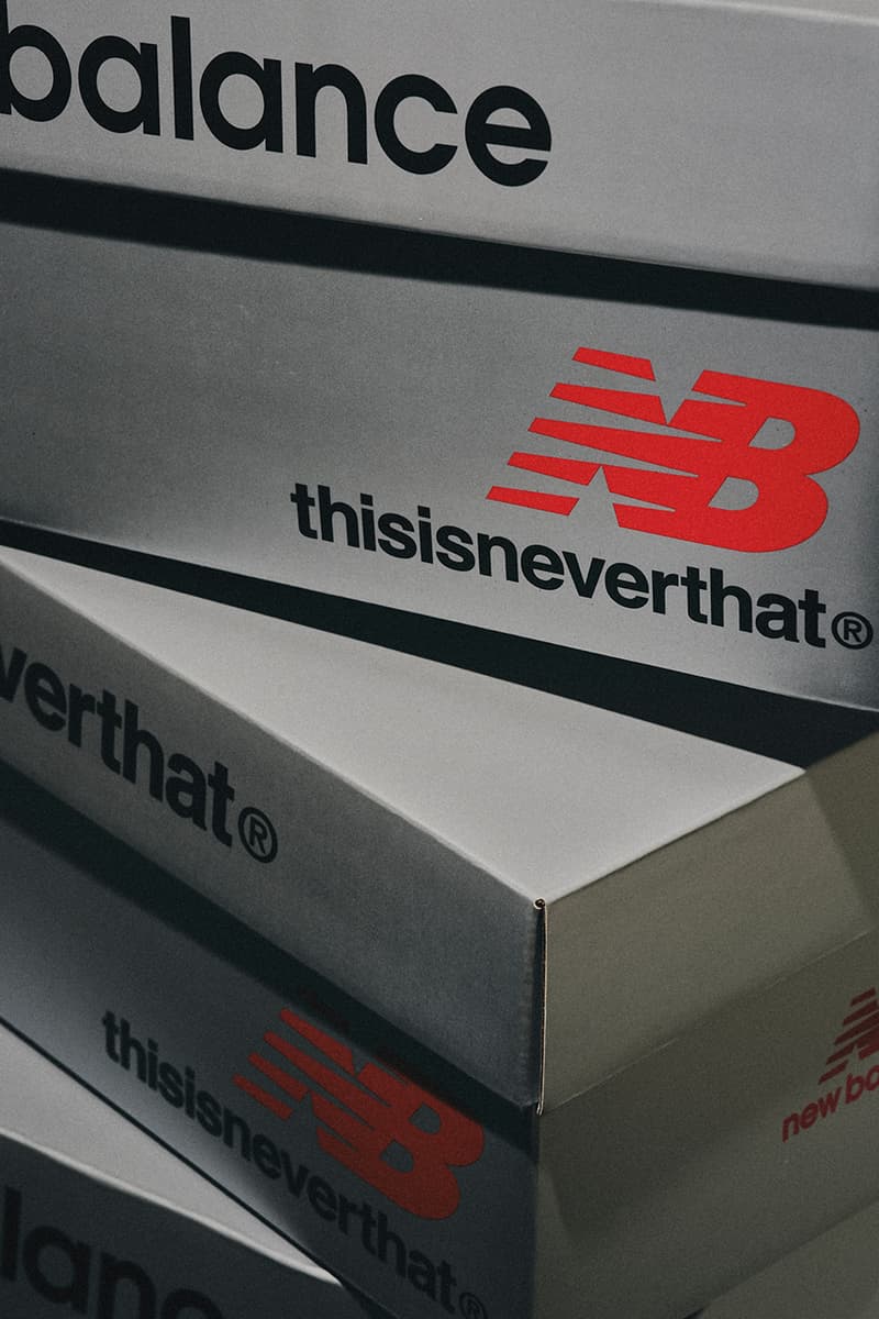 ディスイズネバーザットがニューバランスとの最新コラボモデルを発売thisisneverthat Unveils New Balance 1000 Collaboration thisisneverthat M1000TI retro futuristic dad shoes nb sneaker y2k 90s chunky shoes