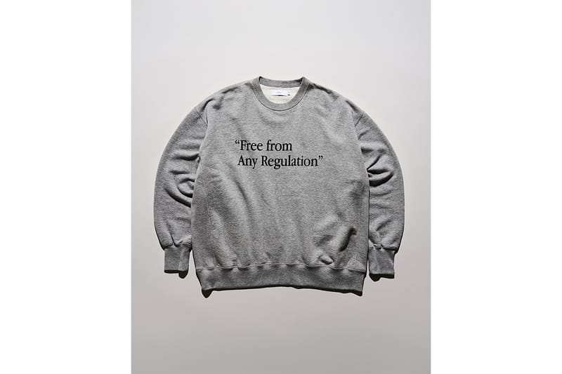 Graphpaper  AOYAMA の10周年を記念して LOOPWHEELER とのコラボスウェットを発売