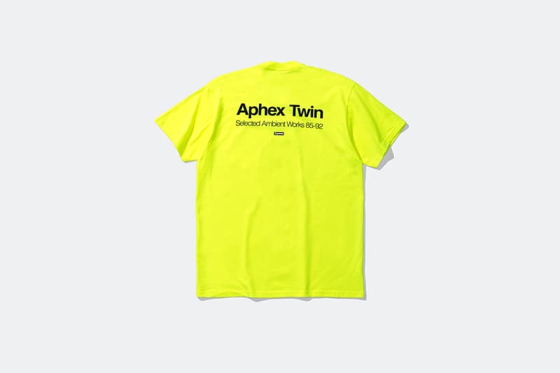 シュプリーム x エイフェックス・ツイン 全ラインアップが公開 Supreme x Aphex Twin spring 2025 release info