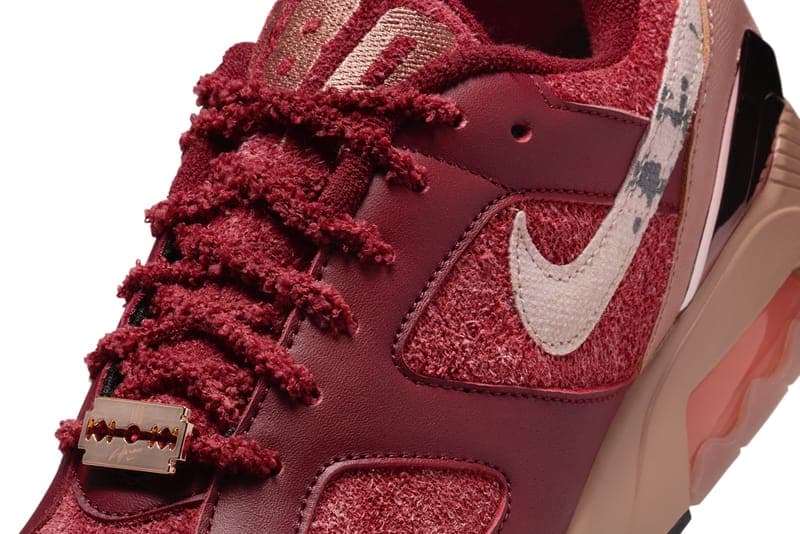 英ロンドン拠点の音楽レーベル エープロン・レコーズxナイキ エア180 の別カラーの存在が明らかに Apron Records Nike Air 180 Fossil Rose FZ3309-600 Info release date store list buying guide photos price