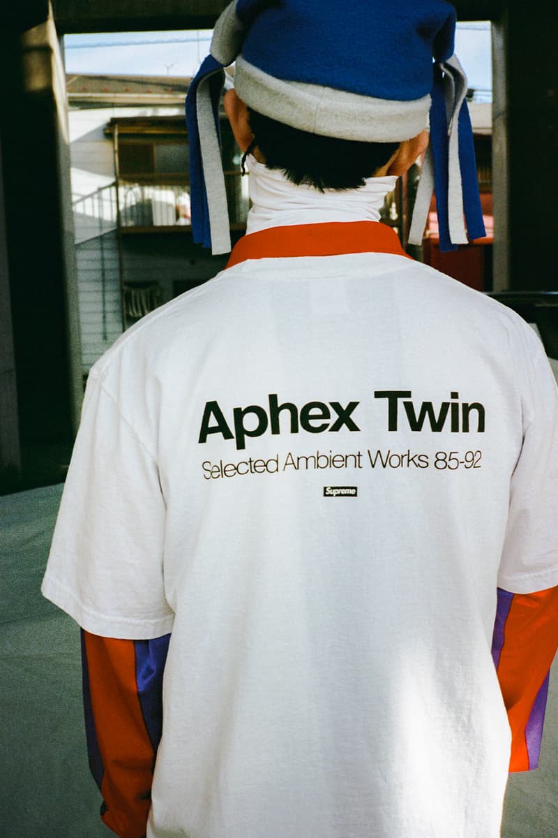 シュプリーム x エイフェックス・ツイン 全ラインアップが公開 Supreme x Aphex Twin spring 2025 release info