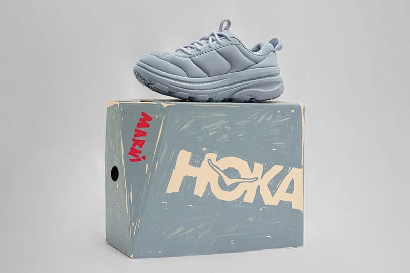 ホカとマルニの初コラボモデルとしてボンダイB3LSがスタンバイ Marni HOKA Bondi B3LS SS25 Release Date info store list buying guide photos price