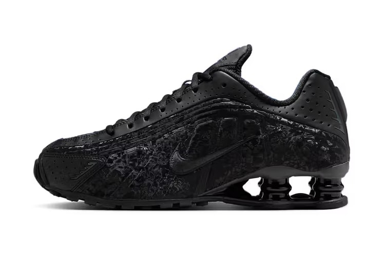 Nike Shox R4 からフローラルプリントをあしらった新色 “Black Floral” が登場