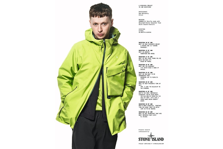 Stone Island から 2025年春夏シーズンの新作“STELLINA”カプセルコレクションが登場