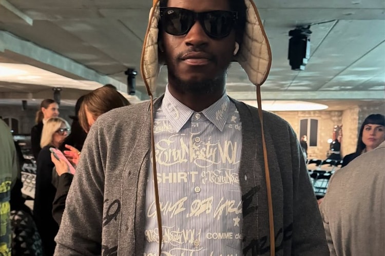 エイサップ・ナストが AWGE x Opium x COMME des GARÇONS SHIRT のアイテムを初披露目