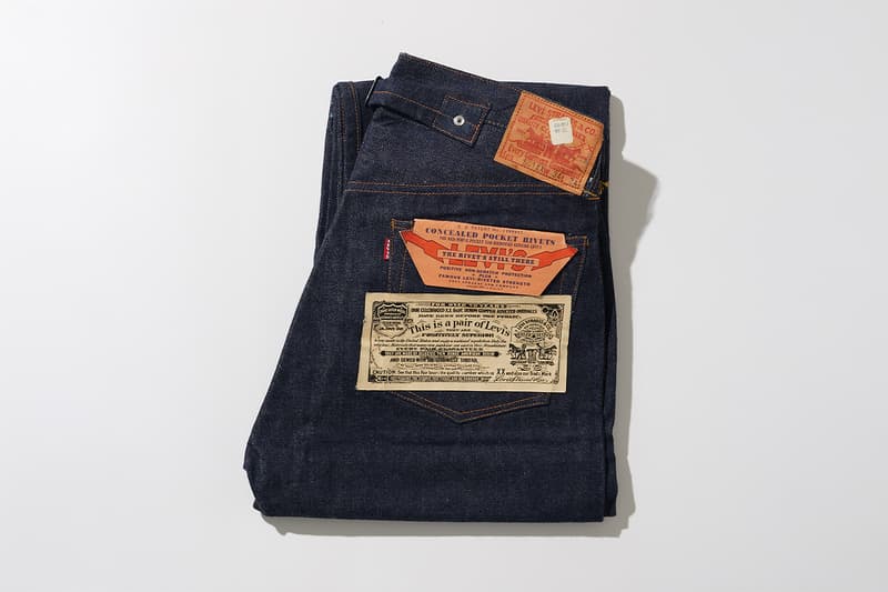 これが LEVI’S® 501XX 1942（大戦バックル）のオリジナルデッドストックだ　　リーバイス　