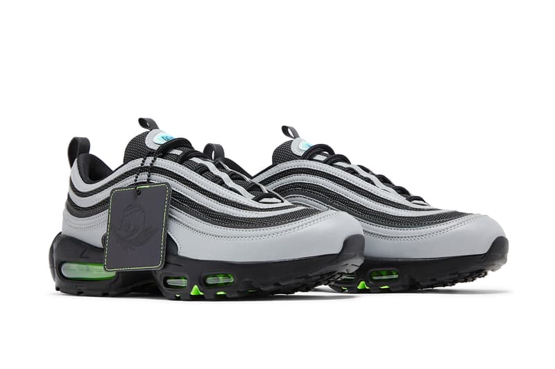 ディビジョン ストリートから ナイキエアマックス 95と97を融合した エアマックス95/97 が登場 Ducks of a Feather Nike Air Max 95/97 Release Date info store list buying guide photos price University of Oregon division street lightning thunder storm