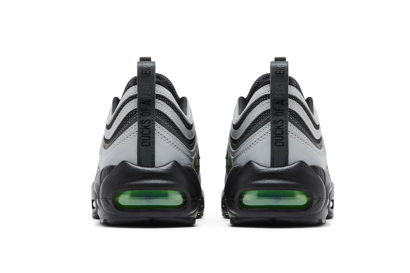 ディビジョン ストリートから ナイキエアマックス 95と97を融合した エアマックス95/97 が登場 Ducks of a Feather Nike Air Max 95/97 Release Date info store list buying guide photos price University of Oregon division street lightning thunder storm