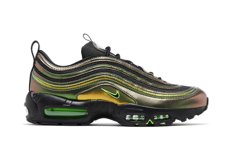 ディビジョン ストリートから ナイキエアマックス 95と97を融合した エアマックス95/97 が登場 Ducks of a Feather Nike Air Max 95/97 Release Date info store list buying guide photos price University of Oregon division street lightning thunder storm