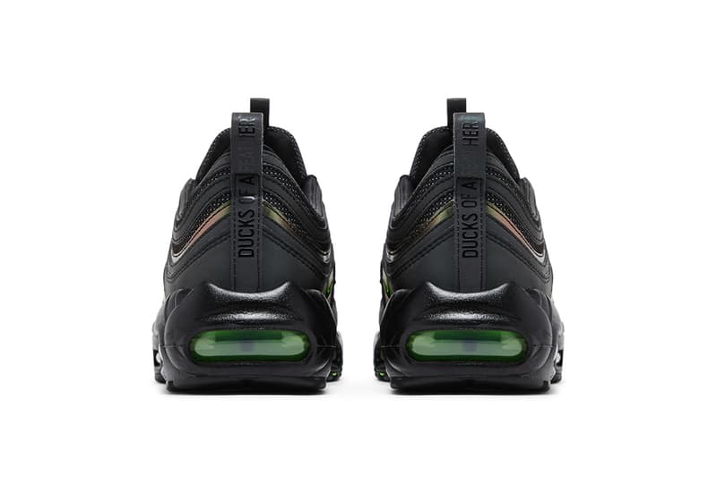 ディビジョン ストリートから ナイキエアマックス 95と97を融合した エアマックス95/97 が登場 Ducks of a Feather Nike Air Max 95/97 Release Date info store list buying guide photos price University of Oregon division street lightning thunder storm