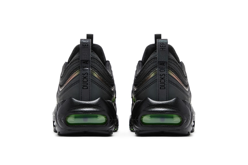 ディビジョン ストリートから ナイキエアマックス 95と97を融合した エアマックス95/97 が登場 Ducks of a Feather Nike Air Max 95/97 Release Date info store list buying guide photos price University of Oregon division street lightning thunder storm