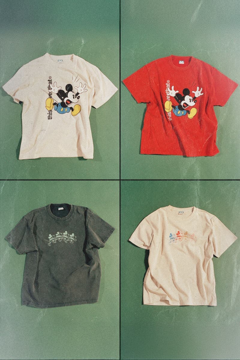 ディスイズネバーザットxディズニーによるコラボコレクションが発売 thisisneverthat disney collabo collection release info