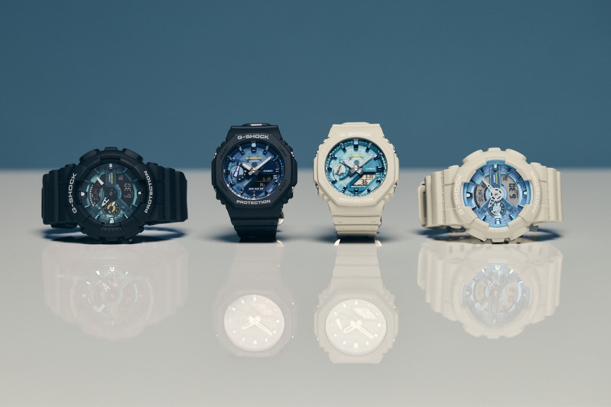 ジーショックから人気の2型にフィーチャーした最新コレクションが登場　G-SHOCK Oasis collection