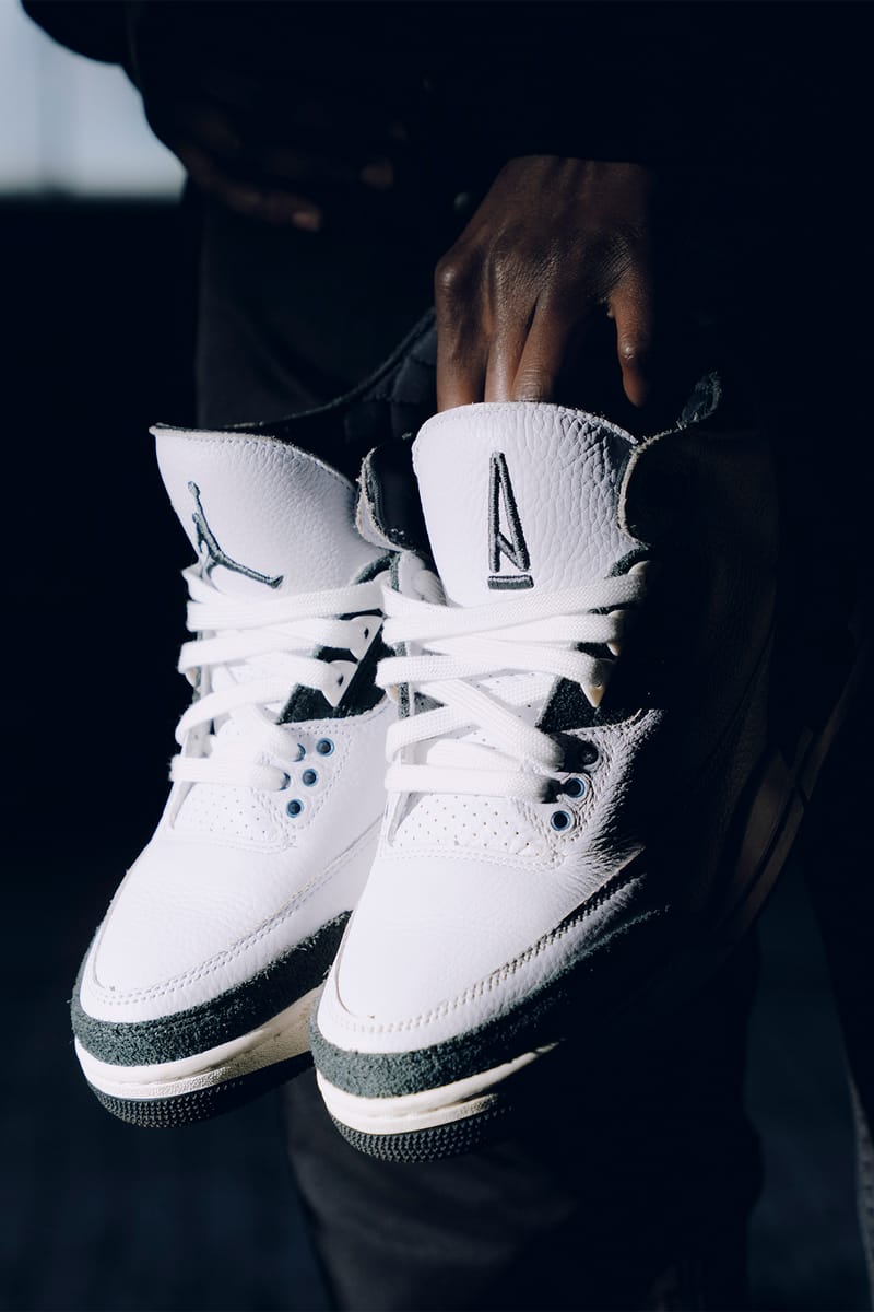 アママニエール ジョーダン3 美品エアージョーダン3 アママニエール 24cm 黒タグ 国内正規品 アマ