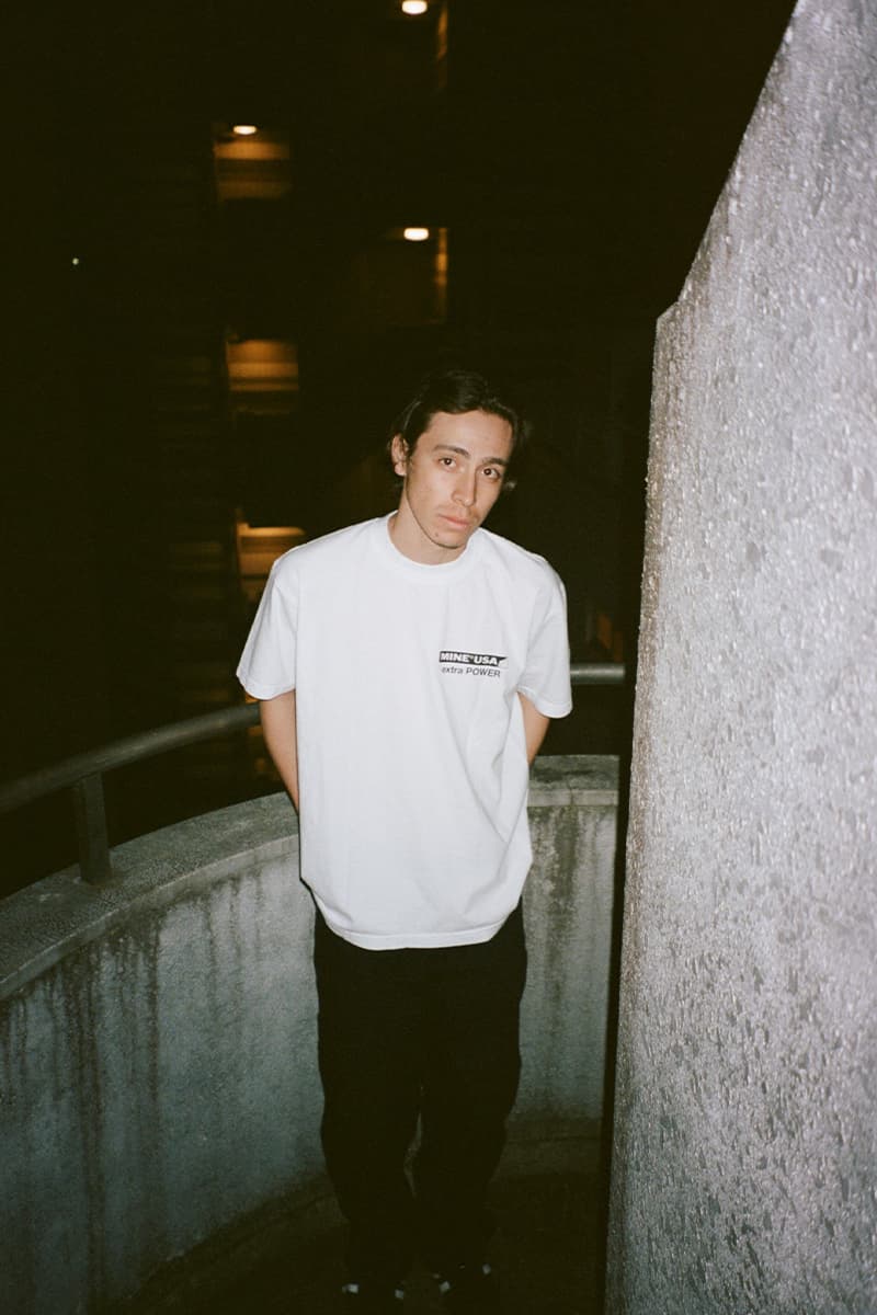 Tシャツブランド MINE がモータルトーキョーとコラボレーション t shirts mine mortar tokyo collaboration release info