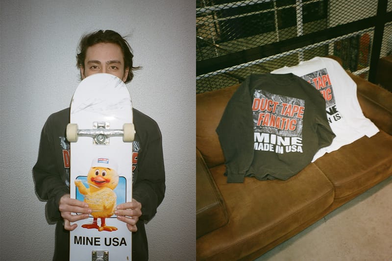 Tシャツブランド MINE が渋谷のコンセプチュアルショップ『MORTAR TOKYO』とコラボレーション