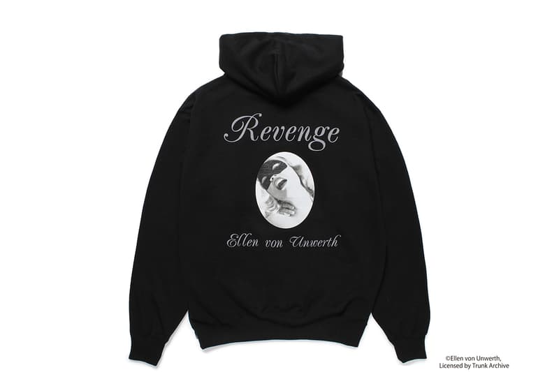 ワコマリアがエレン・フォン・アンワースの写真集『リベンジ』とコラボ wacko maria revenge ellen von unwerth collaboration release info