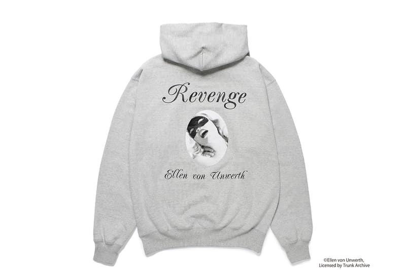 ワコマリアがエレン・フォン・アンワースの写真集『リベンジ』とコラボ wacko maria revenge ellen von unwerth collaboration release info