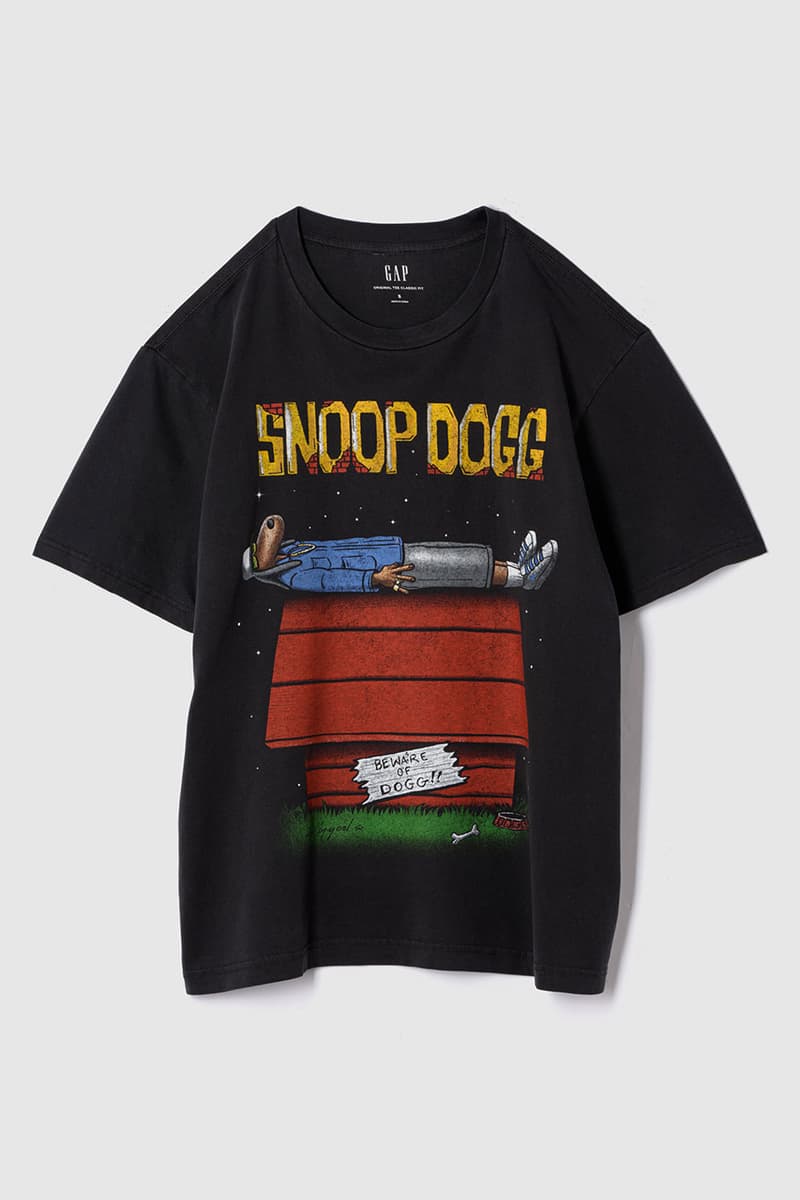 ギャップよりレジェンドアーティストとの新たなコラボTシャツが発売 gap the rolling stones nirvana the notorious big snoop dogg de la soul ramones collb t shirt release info