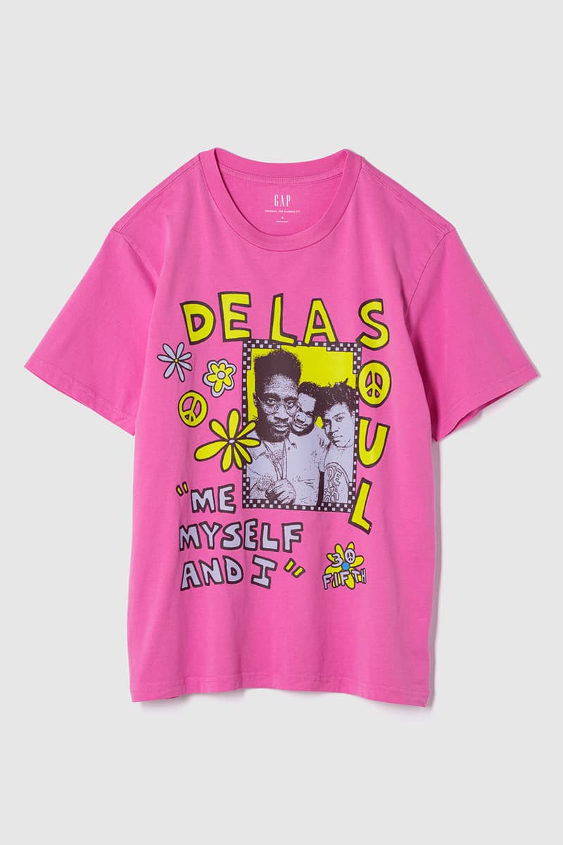 ギャップよりレジェンドアーティストとの新たなコラボTシャツが発売 gap the rolling stones nirvana the notorious big snoop dogg de la soul ramones collb t shirt release info