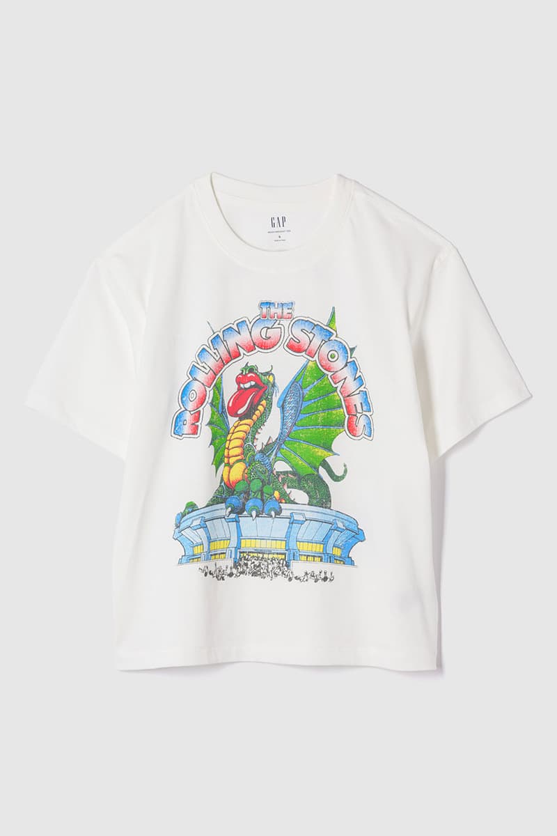 ギャップよりレジェンドアーティストとの新たなコラボTシャツが発売 gap the rolling stones nirvana the notorious big snoop dogg de la soul ramones collb t shirt release info