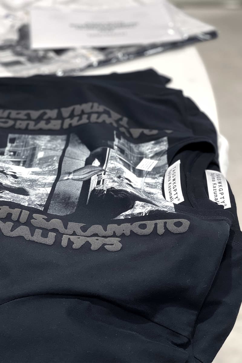タグスワーキングパーティが田島一成の撮影した坂本龍一をフィーチャーしたカプセルコレクションを発表 TAGS WKGPTY Tajima Kazunali A DAY WITH RYUICHI SAKAMOTO